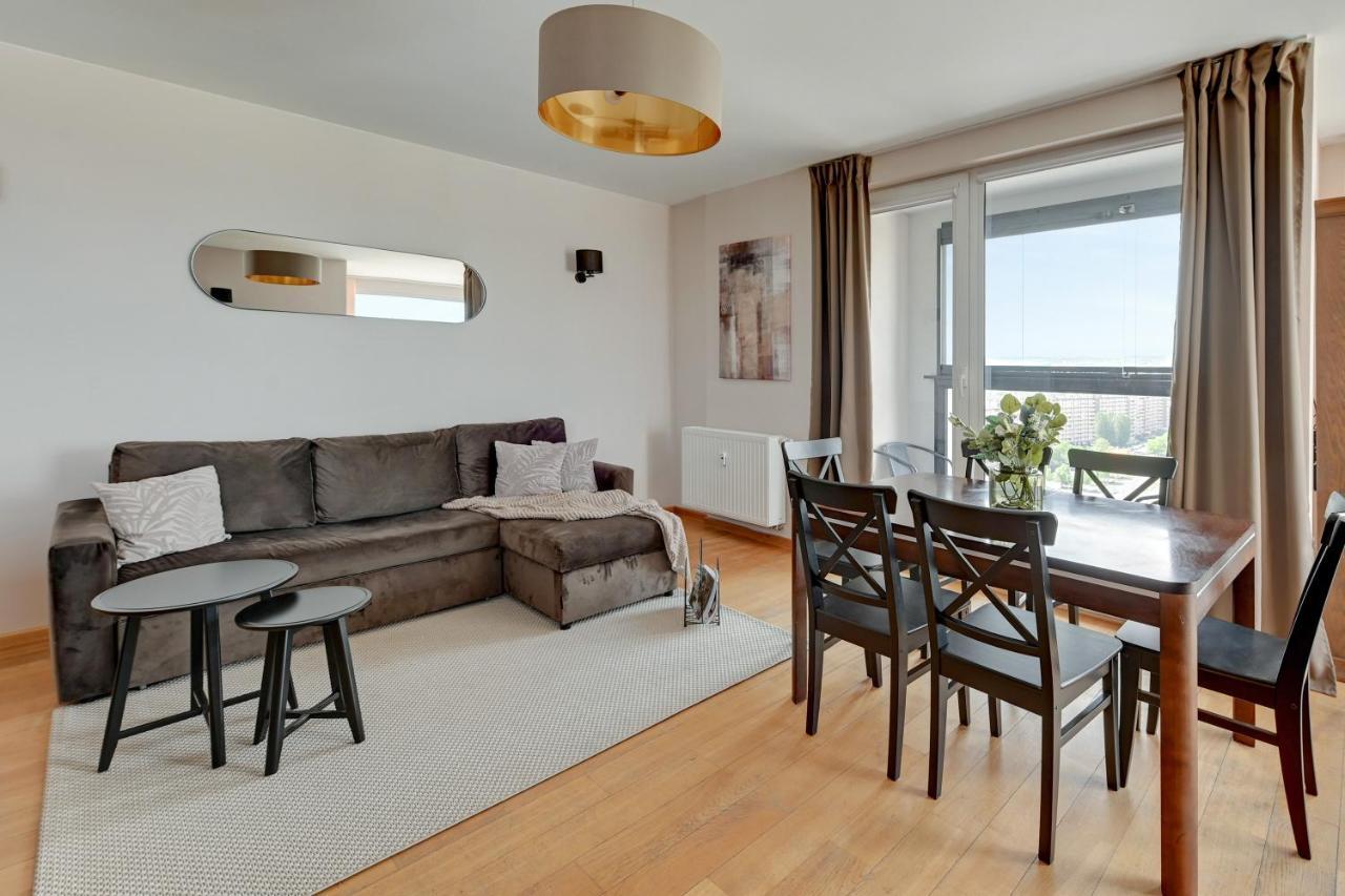 Top Floor Z Widokiem Na Morze By Downtown Apartments Danzig Exterior foto