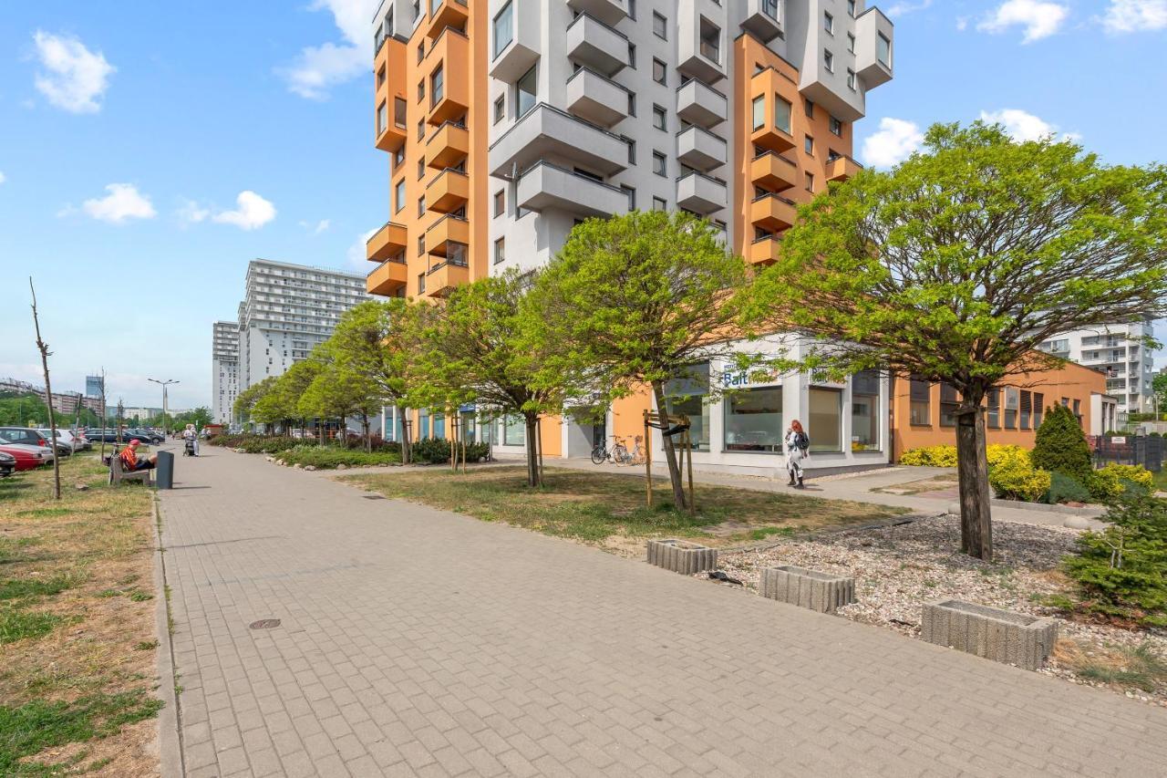 Top Floor Z Widokiem Na Morze By Downtown Apartments Danzig Exterior foto